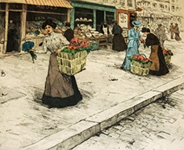 Tavík František Šimon, "," 1907, color aquatint. RH Archives Tavík František Šimon