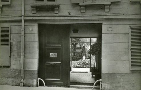 Entrance to University Women's Club, c. 1936 Entrance to University Women's Club, c. 1936