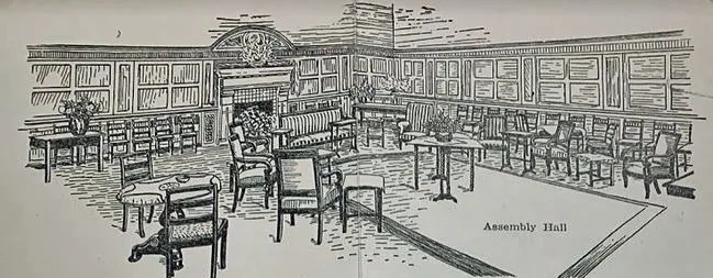 Reid Hall Brochure 1950's
