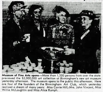 From The Birmingham News, April 9, 1951, p. 5