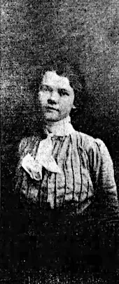 Alice Rumph, photograph, The Age-Herald, January 20, 1901, p. 10. New York Tribune Archives