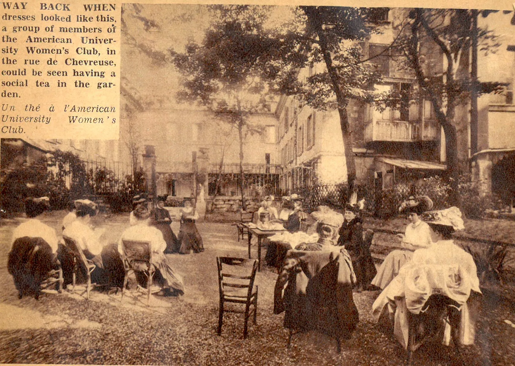 Tea at the Girls' Club, published in Herald Tribune 1933