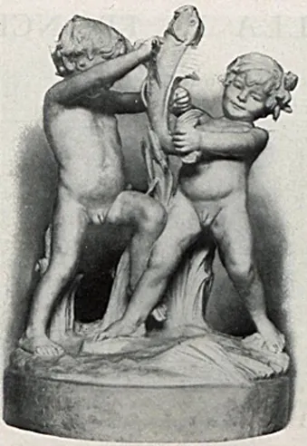 Janet Scudder, “Lutteurs,” ca. 1912, lead fountain, shown at the 1913 Salon des artistes francais. Friend, p. 27