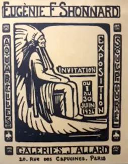 Poster for the Allard Show of 1926. Waguespack
