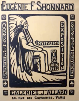 Poster for the Allard Show of 1926. Waguespack Poster for the Allard Show of 1926. Waguespack