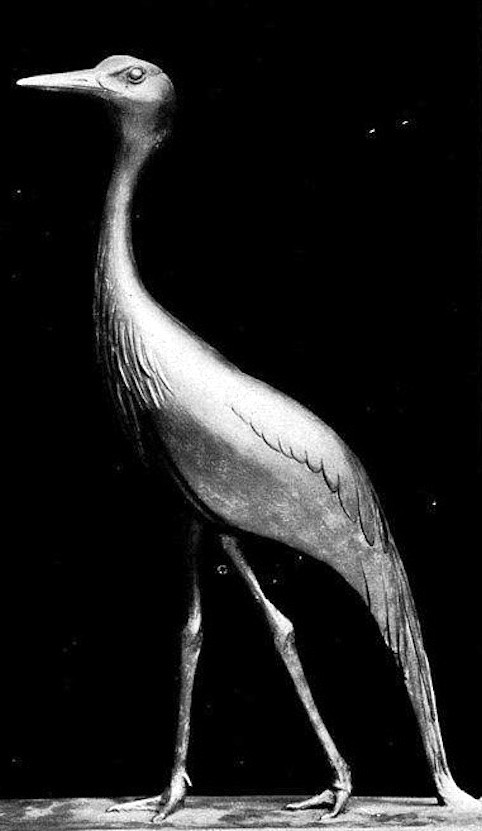 Eugenie Shonnard, Grue de Paradis, 1920s, bronze. Chassé, 1924, p. 92 Eugenie Shonnard, Grue de Paradis, 1920s, bronze. Chassé, 1924