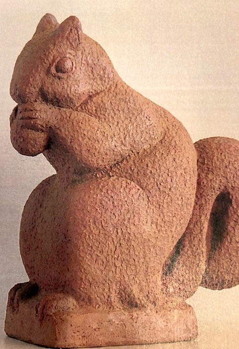 Eugenie Shonnard, Squirrel, ca. 1919. Terra Cotta. Bourdelle Museum Archives Eugenie Shonnard, Squirrel, ca. 1919. Bourdelle Archives