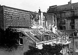 Renovation of the roof, 1929