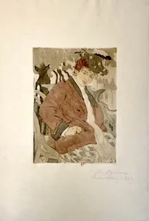 Maud Hunt Squire, In a Beer Garden, München, 1903. INHA
