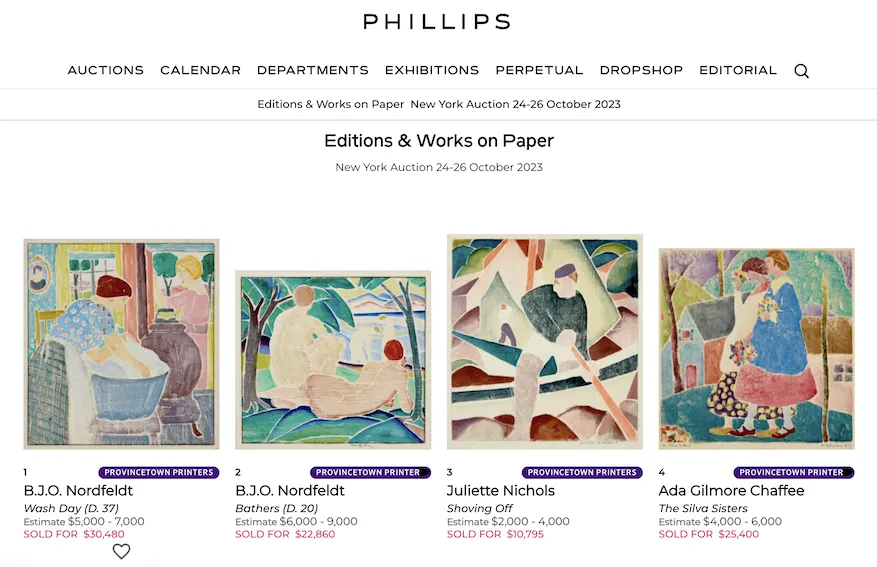 Phillips New York Auction, 2023