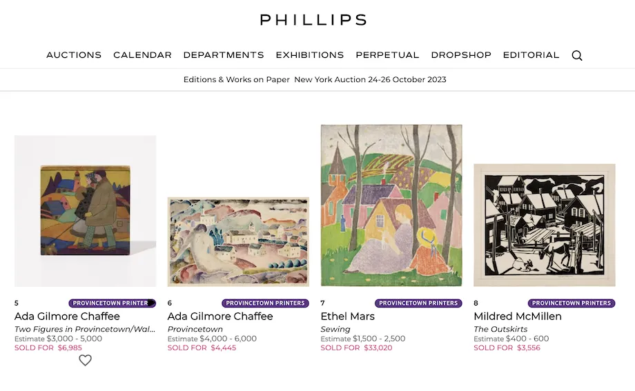 Phillips New York Auction, 2023