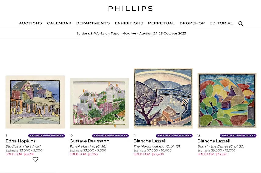 Phillips New York Auction, 2023