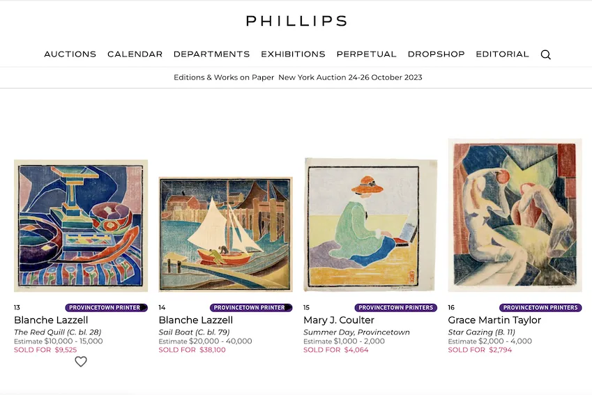 Phillips New York Auction, 2023