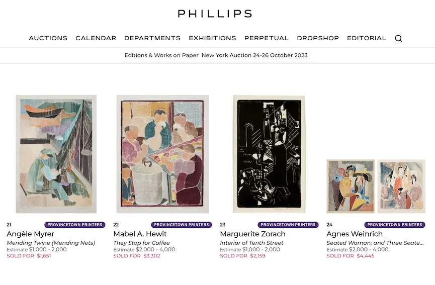 Phillips New York Auction, 2023