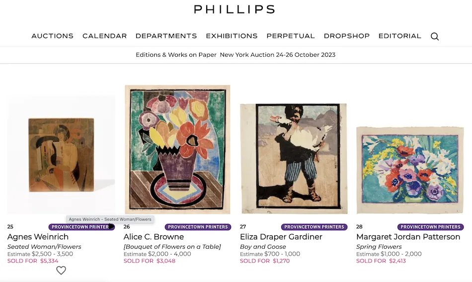 Phillips New York Auction, 2023
