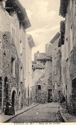 Photo of historic Vence, town hall website