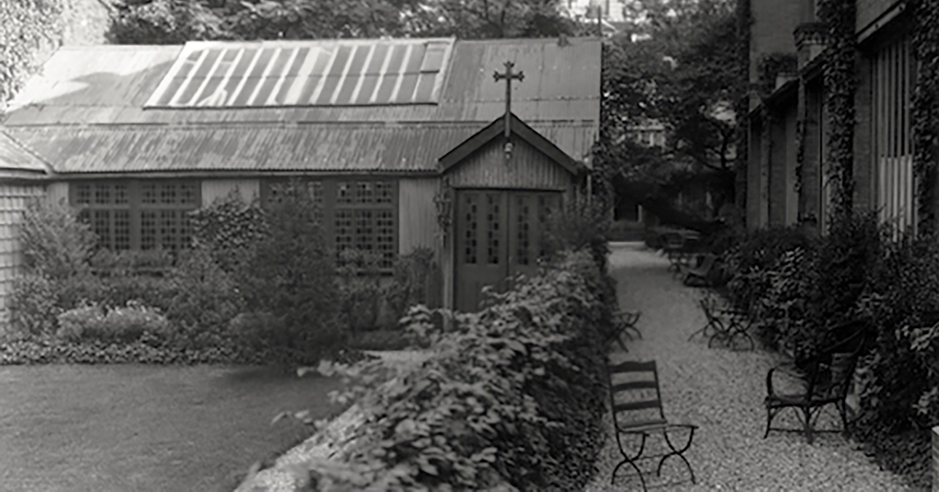 Photograph of St. Luke's in the Garden, n.d. RH Archives St. Luke's in the garden