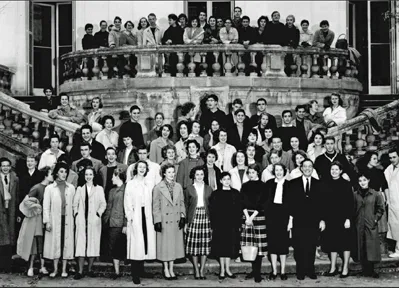 Class photo, Institut de Tourraine, 1958-1959. JYF Alumni Magazine, 2016, 12.