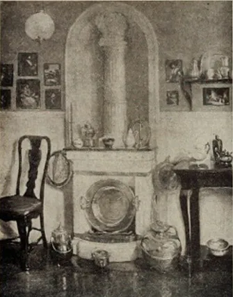 Thomason, Frances Q., “La cheminée blanche,” ca. 1908, oil on canvas. Catalogue of the 1908 Salon des Beaux-Arts. 