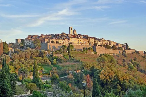 Photo, Saint-Paul-de-Vence, March 30, 2018. Wikimedia Commons