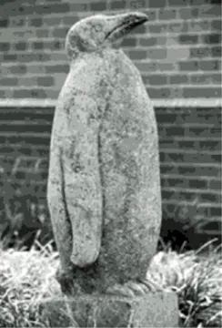 Grace Hill Turnbull, “King Penguin,” 1956, marble. Installed at Baltimore’s Inner Harbor Promenade. Reproduced in Outdoor Sculpture in Baltimore, p. 23