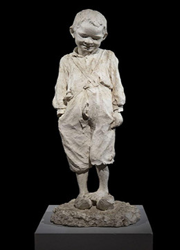 Robert Wlérick, "Enfant aux sabots," before 1906. Musée Despiau-Wlérick 