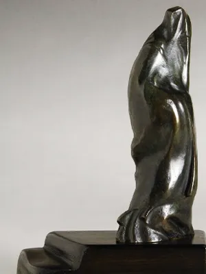 Alice Morgan Wright, “Lady Macbeth,” ca. 1910-1920, bronze, Folger Shakespeare Library