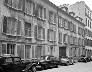 Chevreuse façade of Reid Hall, 1950s. 