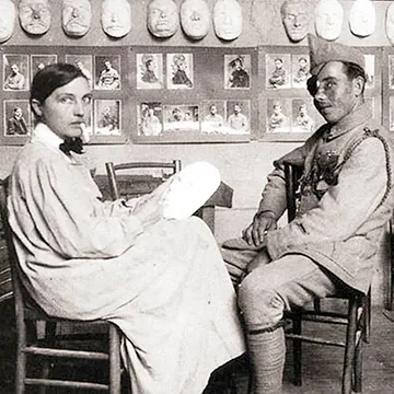 Jane Poupelet and Soldier