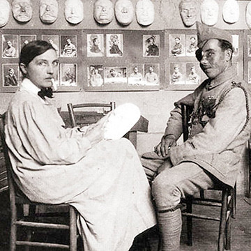 Jane Poupelet and Soldier