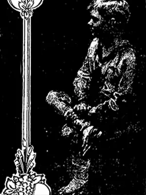 Thomas Arnold, son of Mr. and Mrs. Reuben R. Arnold, the cuts made from studies in black and white. Retrieved from The Atlanta Constitution, September 30, 1917, p. B12.