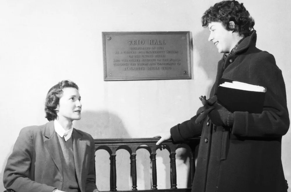 Talking in Vestibule