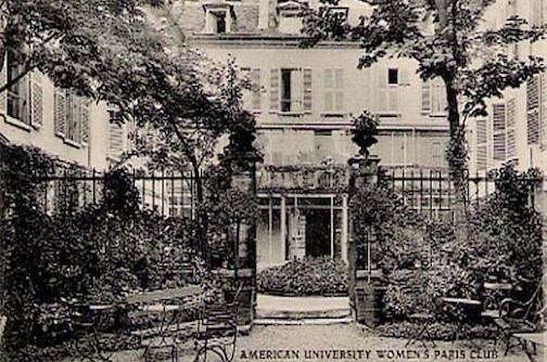 University Women's Club, interior courtyard